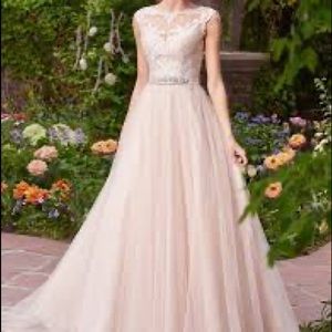 (White) Rebecca Ingram- Carrie Dress in True White